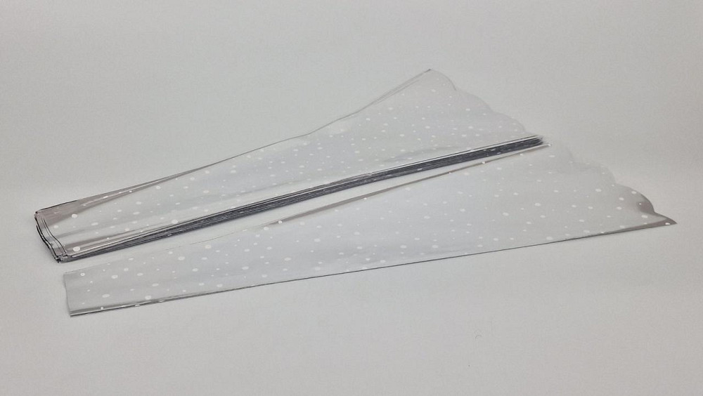 Конусне паковання під квіти h60/6низ/20верх метал (100 шт) візерунок83 (2) (100 шт.) Харків - фото 1