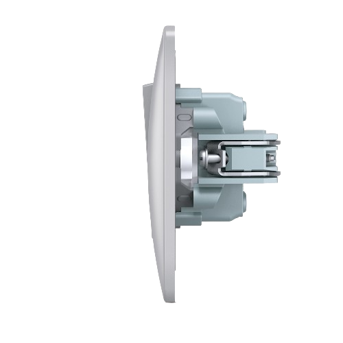 BINERA срібний шовк Вимикач внутрішній 2кл з підсвічуванням Videx Житомир - изображение 4