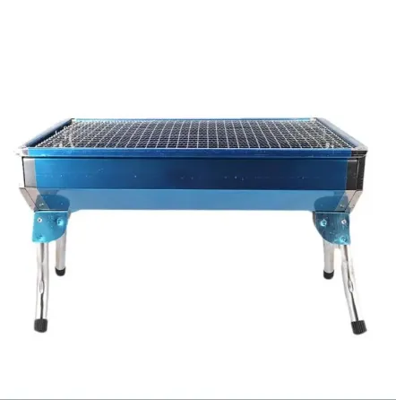 Переносной мангал с решеткой для шашлыка и гриля GP-4274 48*33*29cm Коломыя