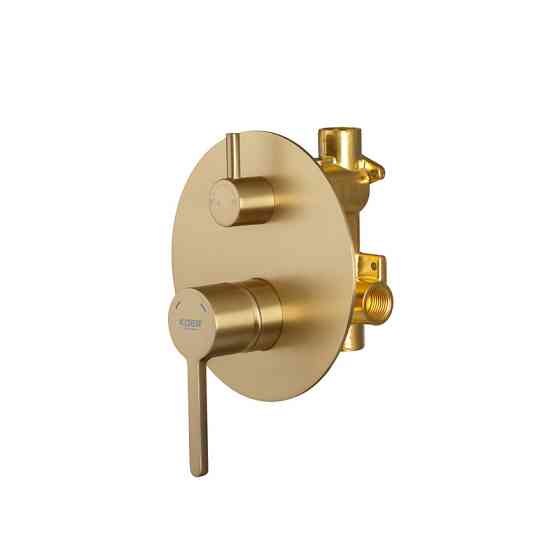 Вбудована душова система Koer KB-66029-12 3 функції (Колір матове золото) (KR5957) ( 25178 ) Харків