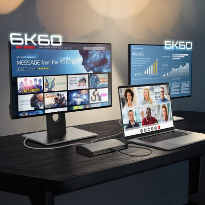 Порт-репликатор J5create Dock-Station USB-C 11-in-1 (Thunderbolt/PD/картридер/USB-A/USB-C) (JTD562-EN) Винница - изображение 10