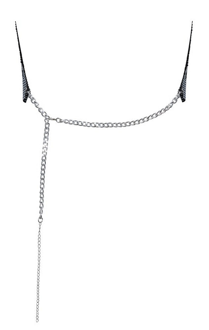 Чорний топ Cottelli Collection Metal Top black 2450542 S-L Sex Aura Київ - фото 7
