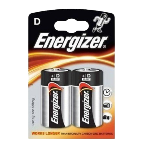 Батарейка лужна D/LR20 (бл-2шт) Energizer Base Житомир - фото 1