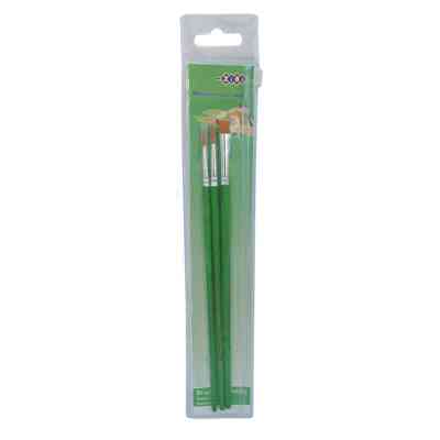 Пензлик для малювання ZiBi Набір Hobby з синтетики 3 шт (ZB.6958) Вінниця