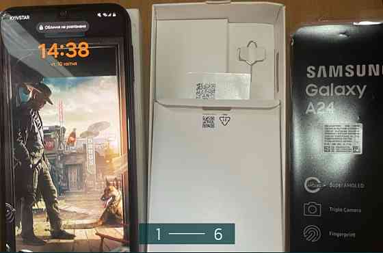 Смартфон Samsung Galaxy A24 , 6/128Gb. Dark Red. Киев