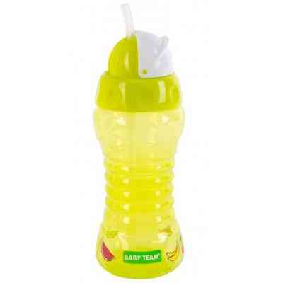 Поїльник-непроливайка Baby Team 300 мл зелений (5005_зелений) Вінниця