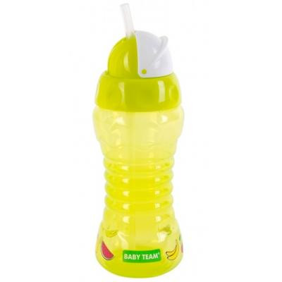 Поїльник-непроливайка Baby Team 300 мл зелений (5005_зелений) Вінниця - фото 1