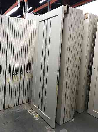 Двери экошпон, Полотно, серия TETRA  , Модель Т-03 (сатин) Цвет: Крем мат. (НОВИНКА) Крем мат. Сатин Киев