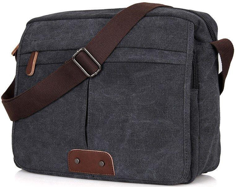 Сумка мужская Vintage 14585 Серая Киев - изображение 1