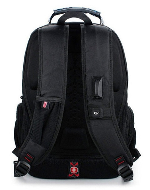 Рюкзак SWR 7650B 30л 44x32x17 чорний Київ - фото 4