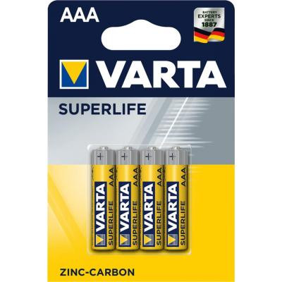 Батарейка Varta SUPERLIFE Zinc-Carbon R03 * 4 (02003101414) Винница - изображение 1