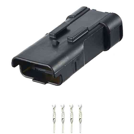 Разъем коннектор 4-кон., Птф (Противотуманки), 211PL042S0011, 211PL042S0049, FCI (Delphi) Renault 40811 Киев