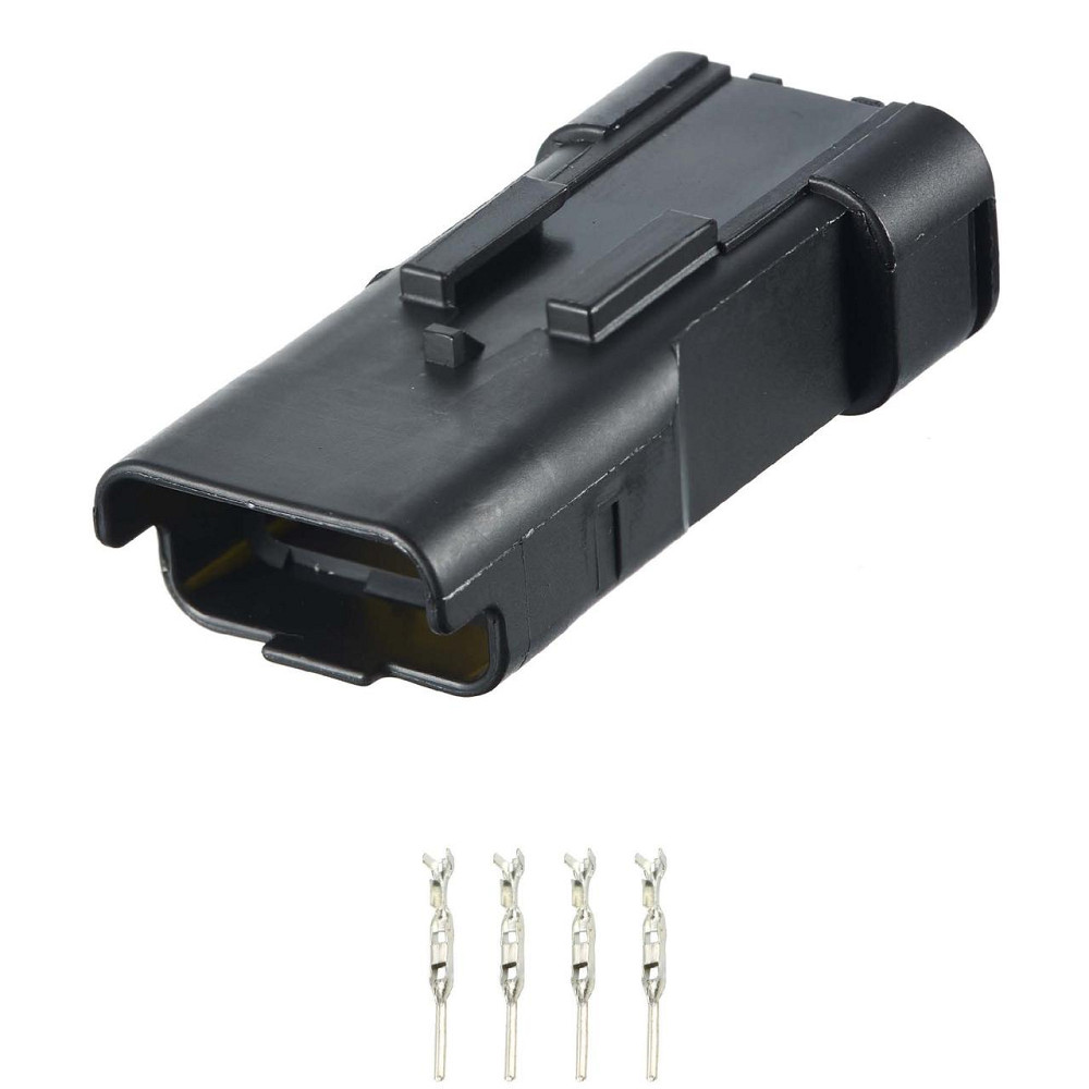 Роз'єм конектор 4-кон., Птф (Противотуманки), 211PL042S0011, 211PL042S0049, FCI (Delphi) Renault 40811 Київ - фото 1