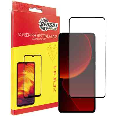 Скло захисне Dengos Xiaomi 13T/13T Pro (black) (TGFG-329) Вінниця