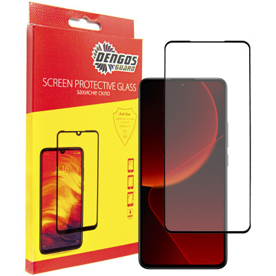 Стекло защитное Dengos Xiaomi 13T/13T Pro (black) (TGFG-329) Винница - изображение 1
