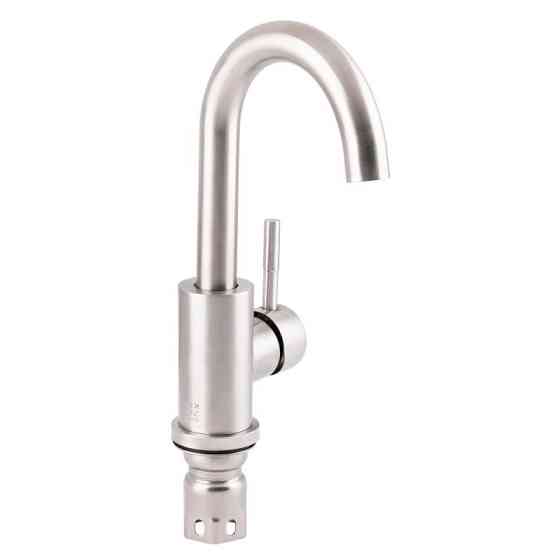 Змішувач для кухні Lidz (NKS) 12 32 015F-5, нікель Київ