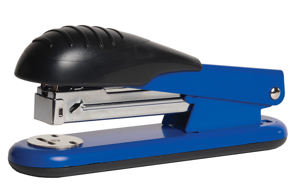 Степлер 24/6-26/6 "Scholz" 4024 (30арк.) 85мм син, шт Київ - фото 1