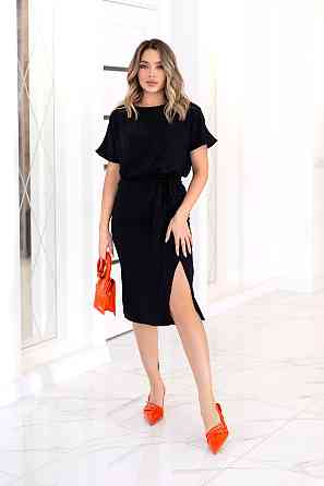 Летнее платье с поясом Fanta Батал Киев