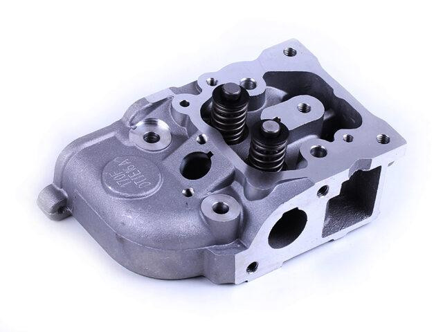 Головка блока в сборе на дизельный двигатель мотоблок дизель 170D Мукачево - изображение 1