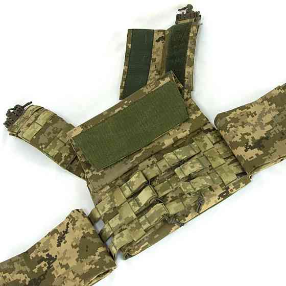 Плитоноска 25 х 30 Піксель ММ-14 Cordura зі швидким скиданням Запоріжжя
