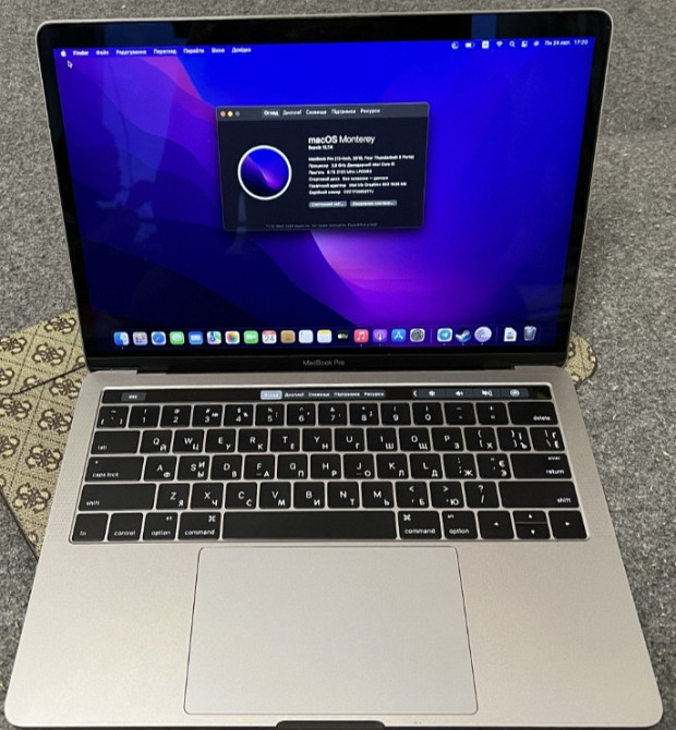 Ноутбук MacBook Pro 13 ( model a1706) Touch Bar. Киев - изображение 2
