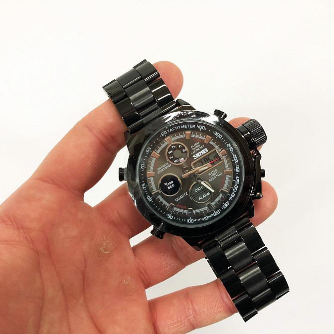 Годинники спортивні SKMEI 1515BK BLACK, Військовий годинник спецслужб, Годинники ZB-933 спортивні спорт Київ - фото 10