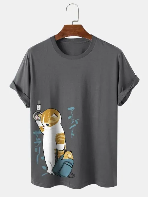 Футболка мужская с принтом  48 Серая 2664093779 Днепр - изображение 1