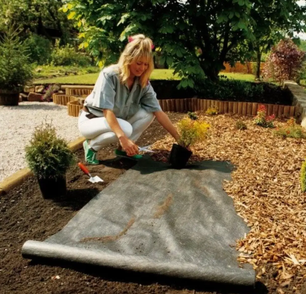 Геотекстиль  (130 г/м²) 1.6*50 черный для дренажа Днепр - изображение 7