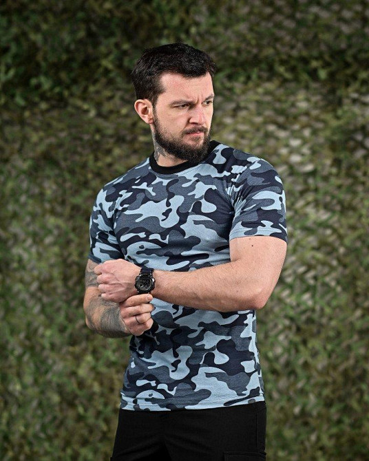 Хлопковая футболка sea kamo ДЛ6532 Одесса - изображение 1