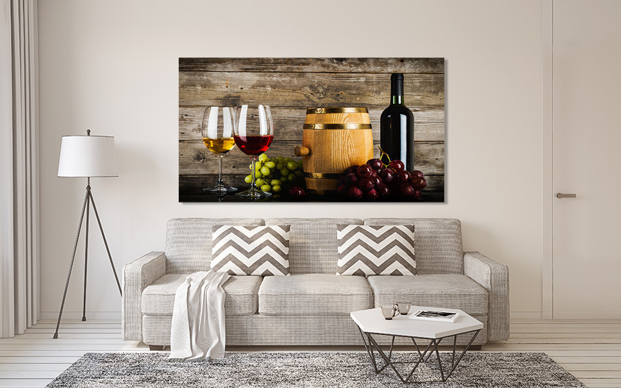 Картина холст в гостиную / спальню  Келихи Вина   MLP_388 Киев - изображение 2