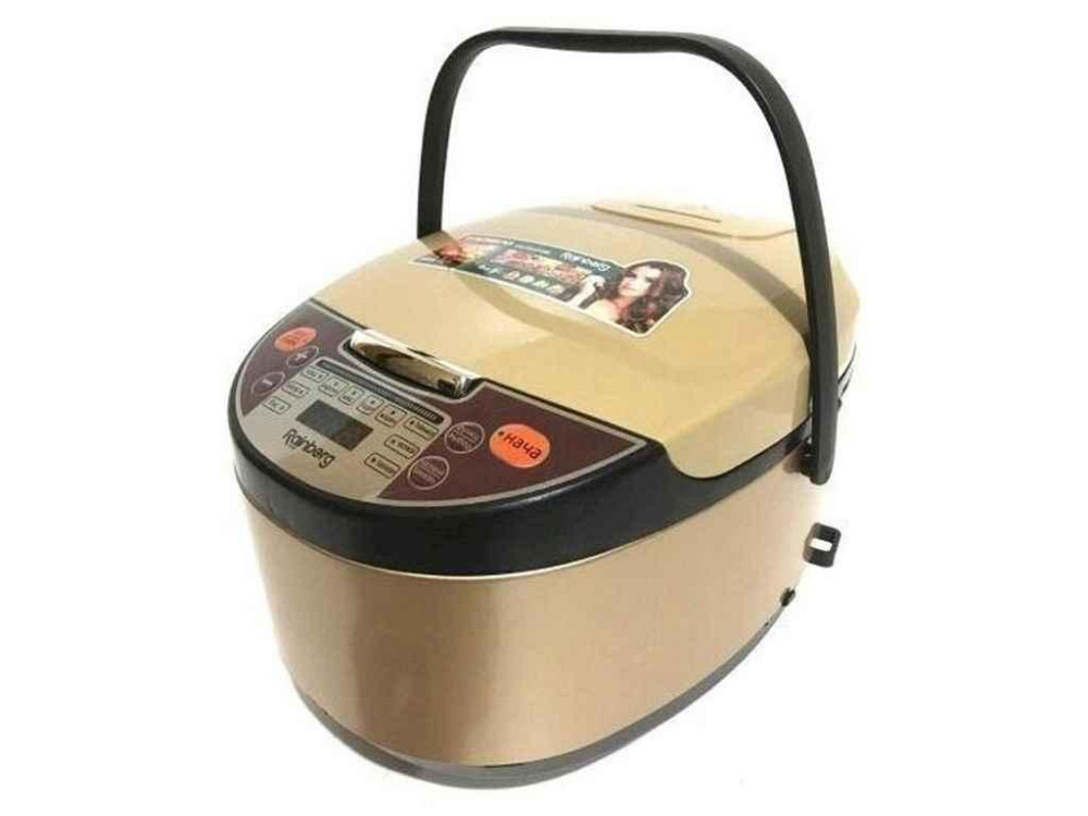 Мультиварка 1500Вт 6л RB-6207 beige скороварка/фритюрница ТМ Rainberg Киев - изображение 1