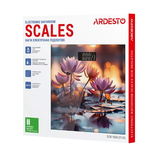 Ваги підлогові електронні скляні 150кг Lotus SCB-965LOTUS Ardesto Житомир