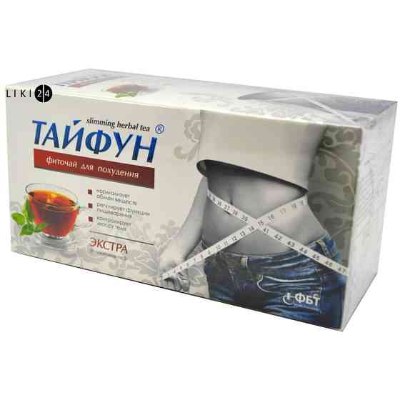 Тайфун Екстра для схуднення фіточай ФітоБіоТехнології 2 г 30 ф/п Луцьк