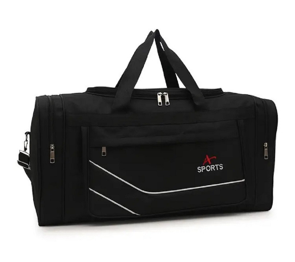 Сумка дорожня SPORT 68 см чорна Київ - фото 1