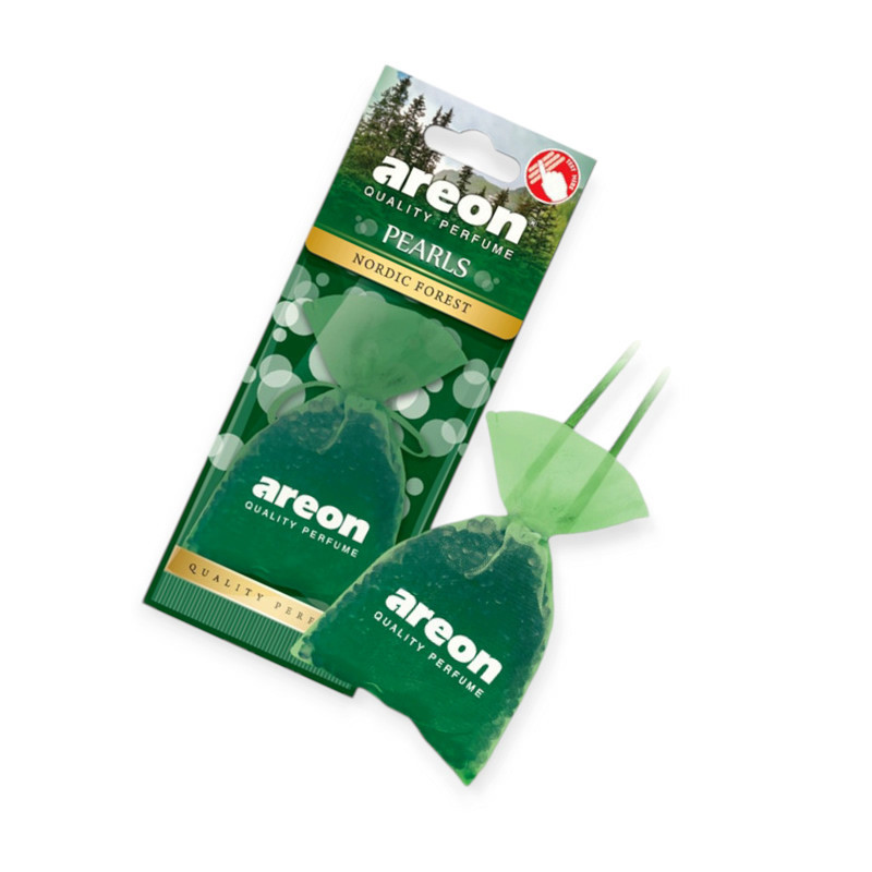 Ароматизатор на зеркало сухой мешочек areon pearls 