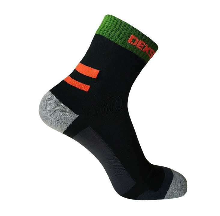 Шкарпетки водонепроникні Dexshell Running DS645BOR Чорні з оранжевим (розмір S) Вінниця - фото 2