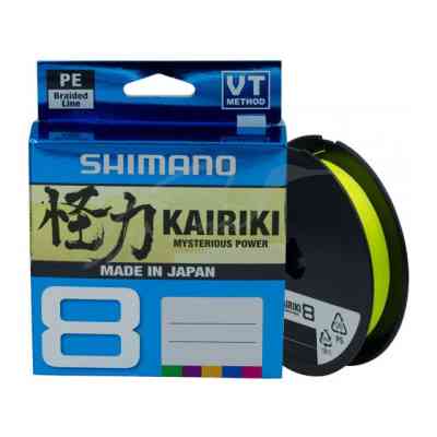 Шнур Shimano Kairiki 8 PE Yellow 150m 0.19mm 12.0kg (59WPLA58R34) Вінниця