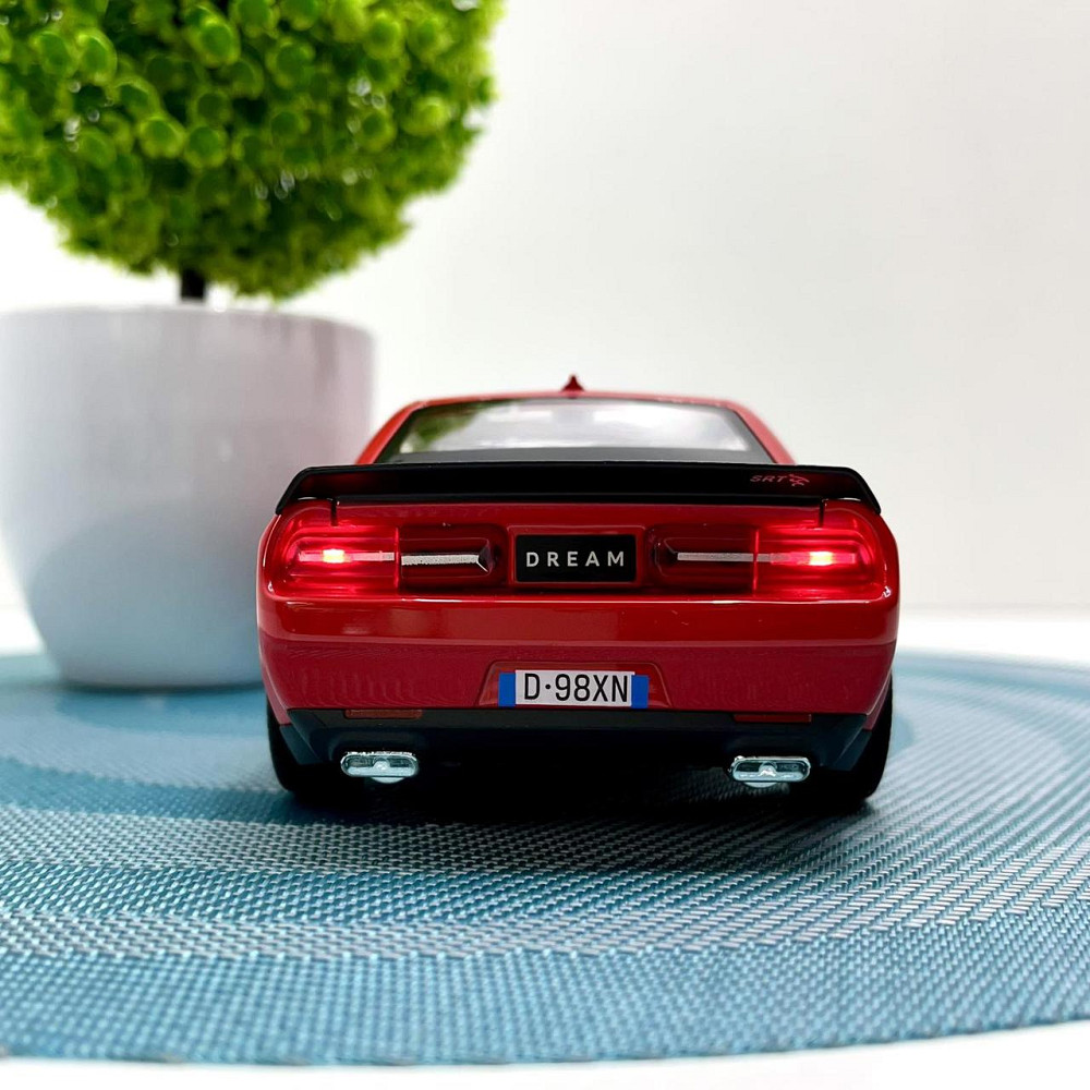 Машинка металева Авто Експерт Chevrolet Camaro 1:24 відчиняються двері капот багажник світло/звук Червона (GT-12099) Чернігів - фото 4