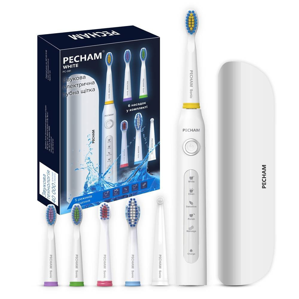 Електрична зубна щітка Pecham Travel PC-081 White ( white ) Харків - фото 11