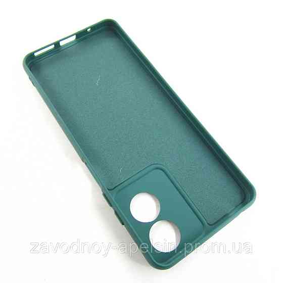 Motorola Moto G04 G04s Силиконовый чехол Защита камеры (зеленый) Одесса