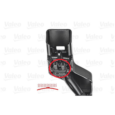 Щітка склоочисника Valeo 572320 Вінниця - фото 2