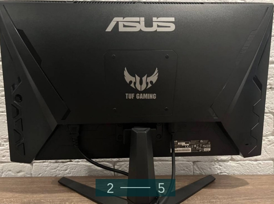 Монитор Игровой: ASUS TUF Gaming vg247g1a. Киев - изображение 2