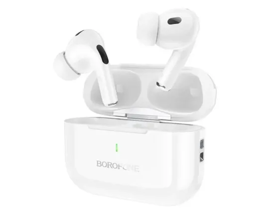 Бездротова гарнітура Double з кейсом Bluetooth Borofone BW59 True працює до 4 годин Київ