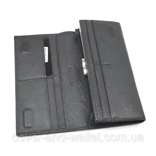 Женский кожаный кошелёк на магнитах красного цвета Marco Coverna MC 1411 Киев - изображение 6