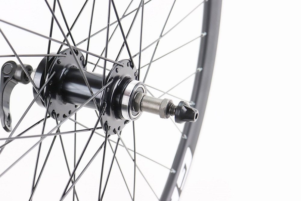 Колесо 26" заднє V/Disk-brake, обід та втулка 14Gx36H алюмінієві, пром-підшипники 6200 2RS, під вільнобіг, кріпл. ексцентрик, "GRAVITY" Бершадь - фото 3