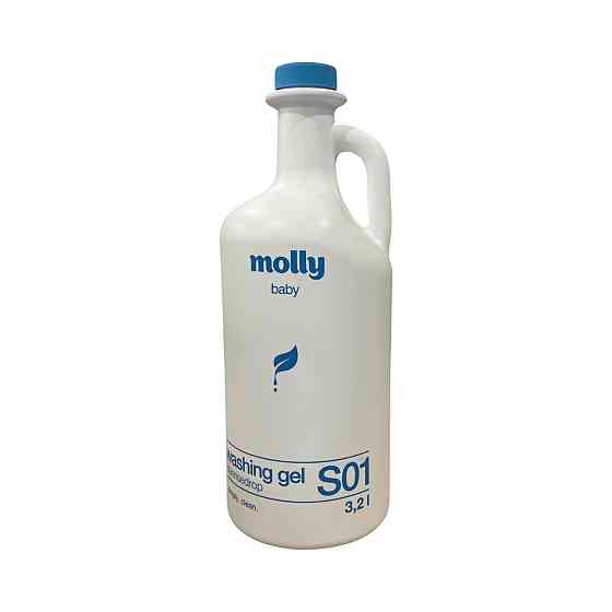 Гель для прання Molly Baby Washing Gel 3,2 л Білий Виноградів