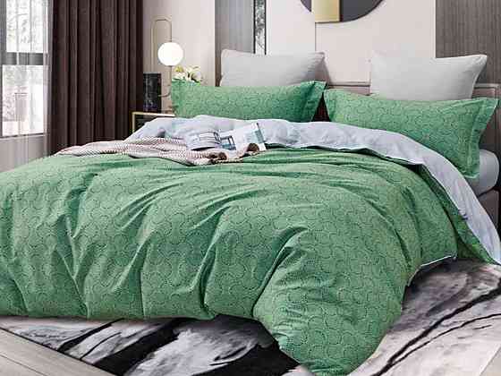 Ecotton Комплект постільної білизни Ecotton двоспальний 180х215 см зелений (21213АВ) Коломия