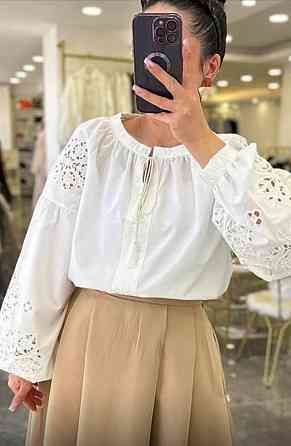 Женская стильная современная вышиванка 80% хлопок, 20% полиэстер 46 Одесса