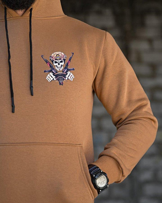 Мілітарі худі на флісі GENESIS Вівезу койот ПП8081 Одеса - фото 5