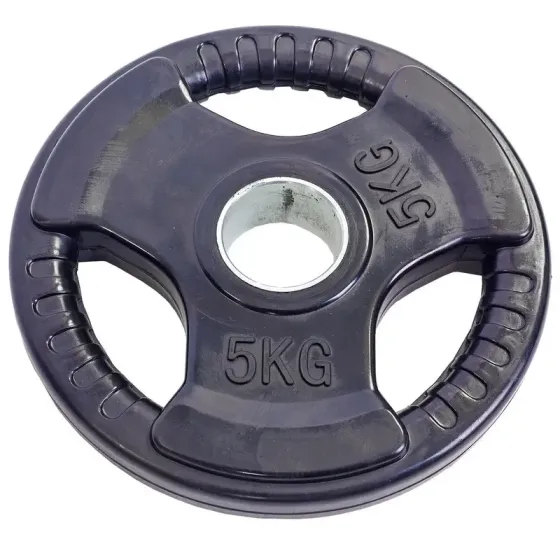 Диск обрезиненный для олимпийской штанги 5 кг Рекорд TA-8122-5 Киев